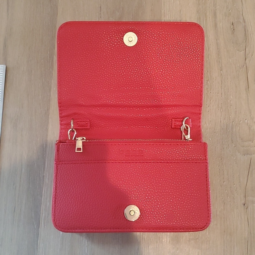 Bebe red clutch/crossbody bag - Picture 4 of 7